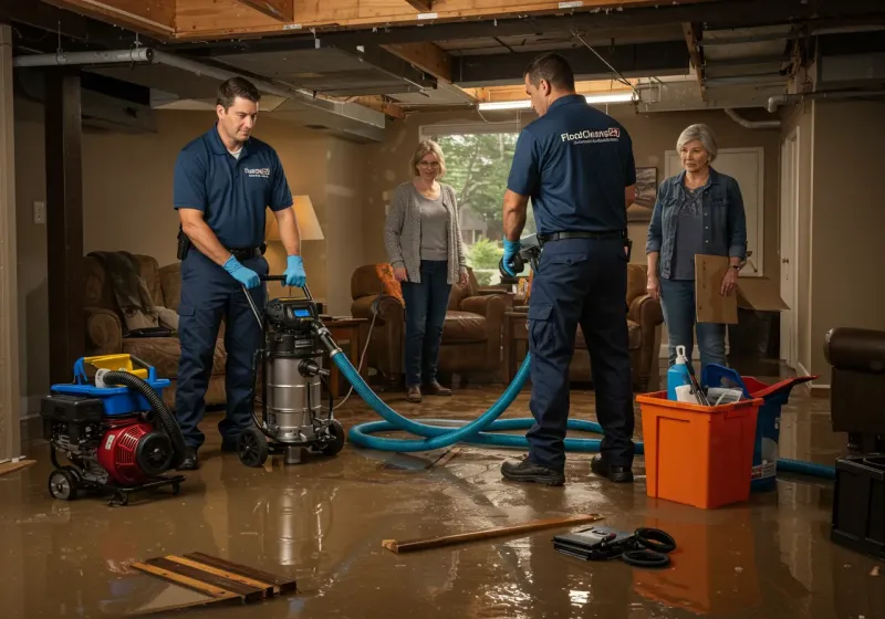 Basement Water Extraction and Removal Techniques process in Lowell, IN